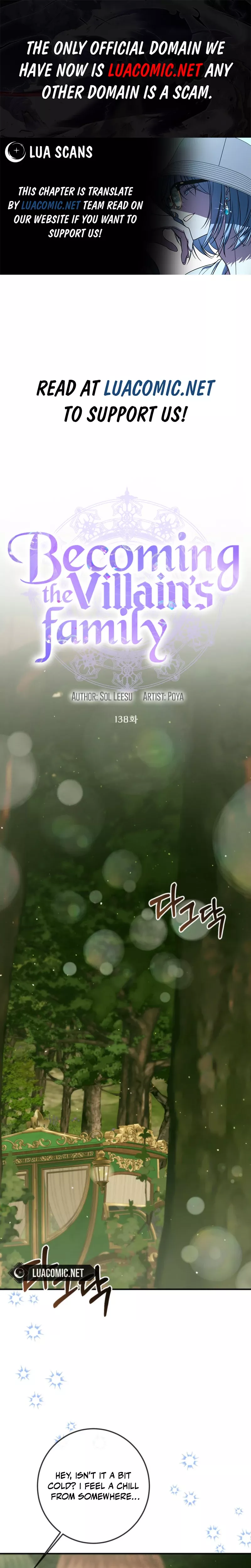 Read The Siren: Becoming the Villain’s Family Chapter 138 Online