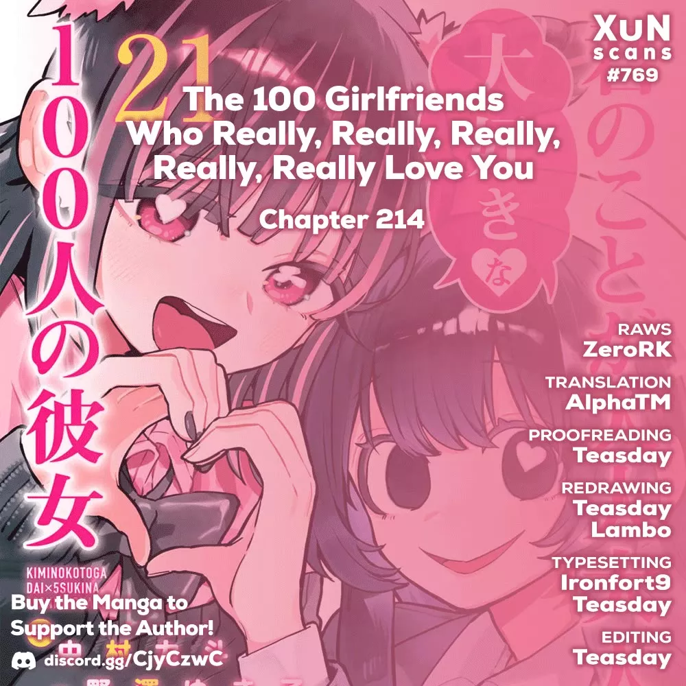Read The 100 Girlfriends Who Really, Really, Really, Really, Really Love You Chapter 214 - Rentarou's Family's After-School Snack Online
