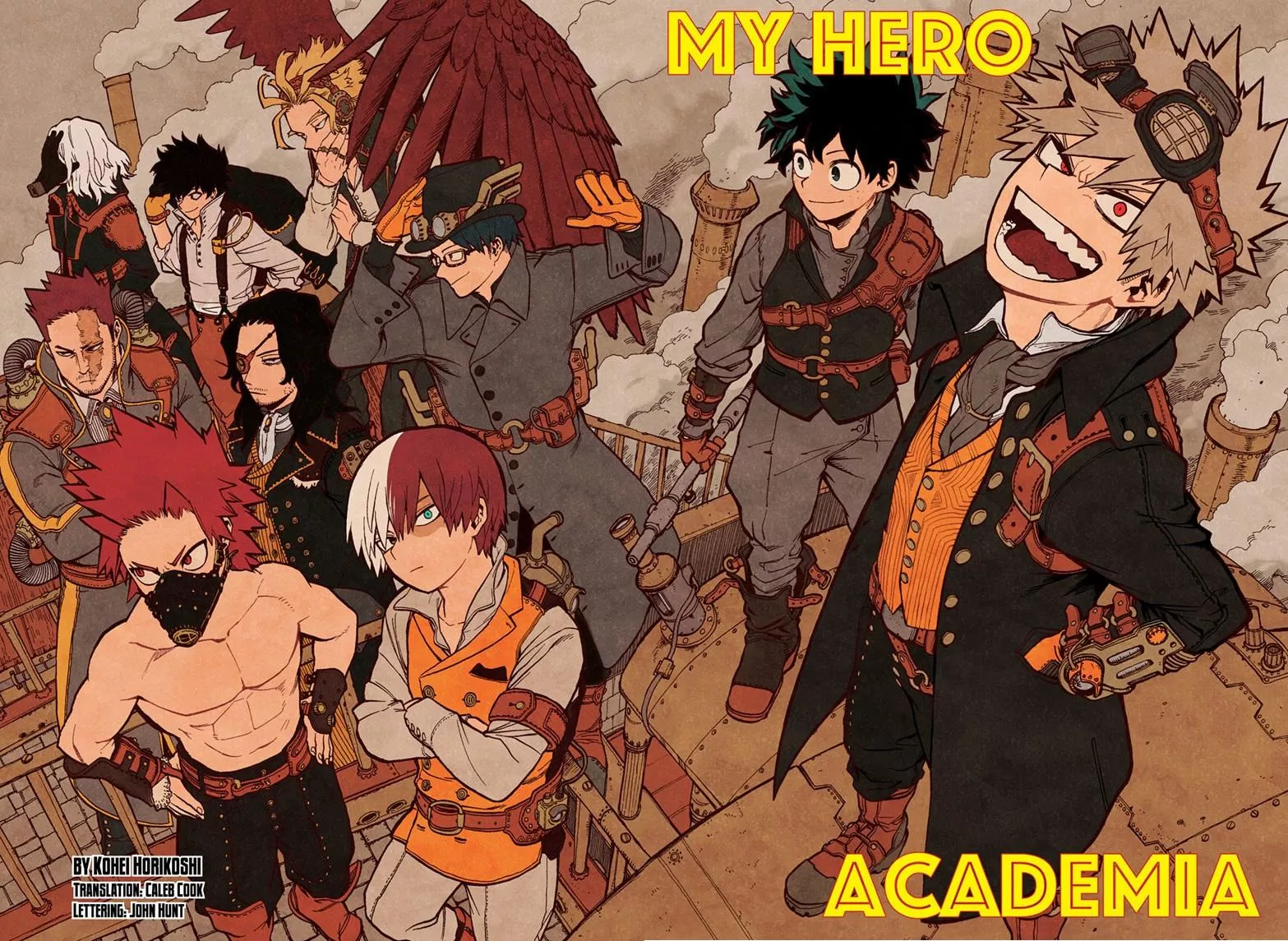 Read Boku no Hero Academia Chapter 293 Online