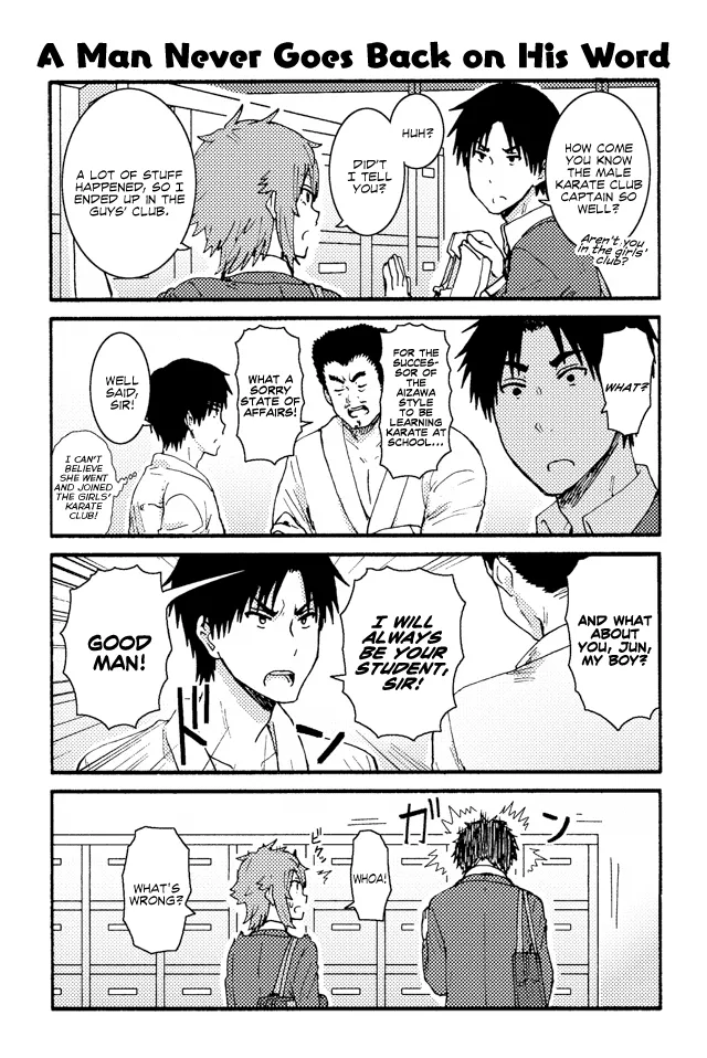 Read Tomo-chan wa Onna no ko! Chapter 160 - A Man Never Goes Back On His Word Online