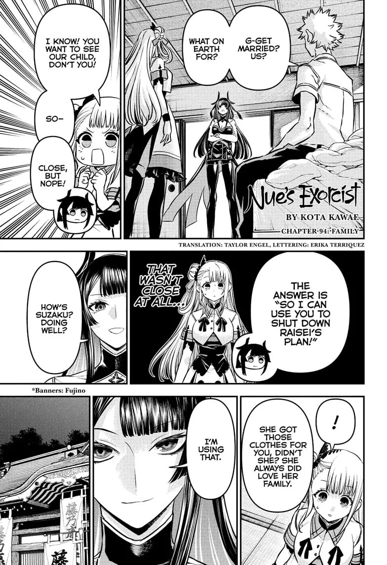 Read Nue no Onmyouji Chapter 94 - Family Online