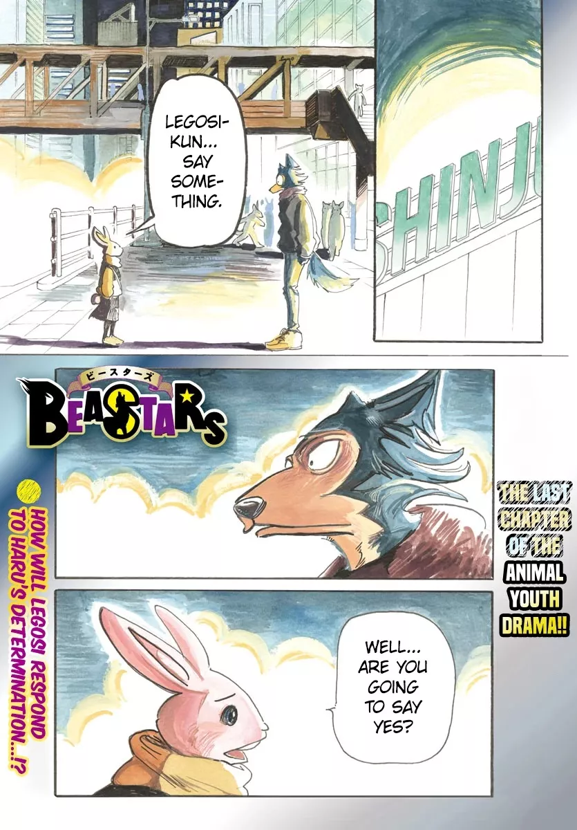 Read Beastars Chapter 196 - The Story of a Wolf and a Rabbit [END] Online