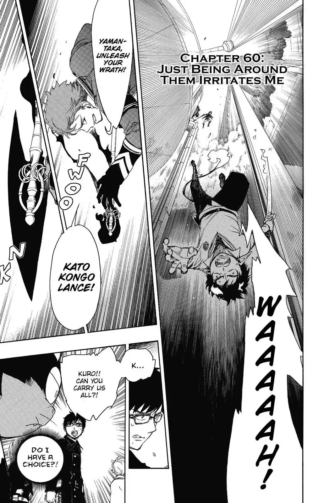 Read Ao no Exorcist Chapter 60 - Just Being Around Them Irritates Me Online