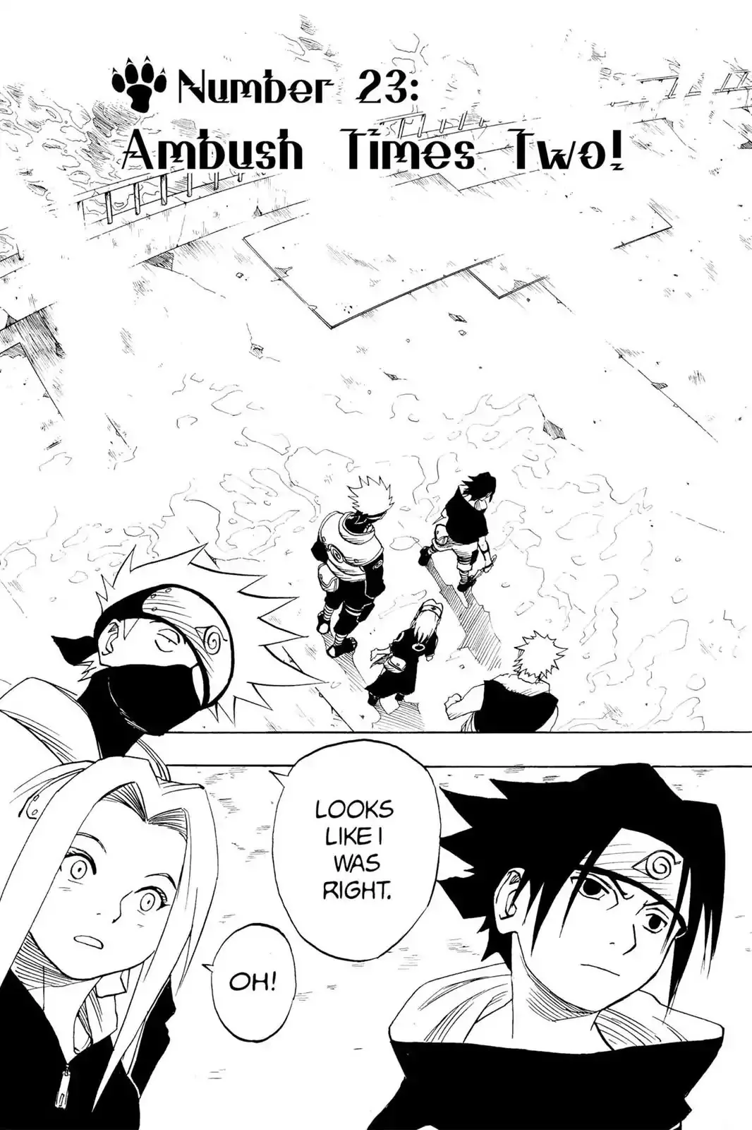 Read Naruto Chapter 23 - Ambush Times Two! Online