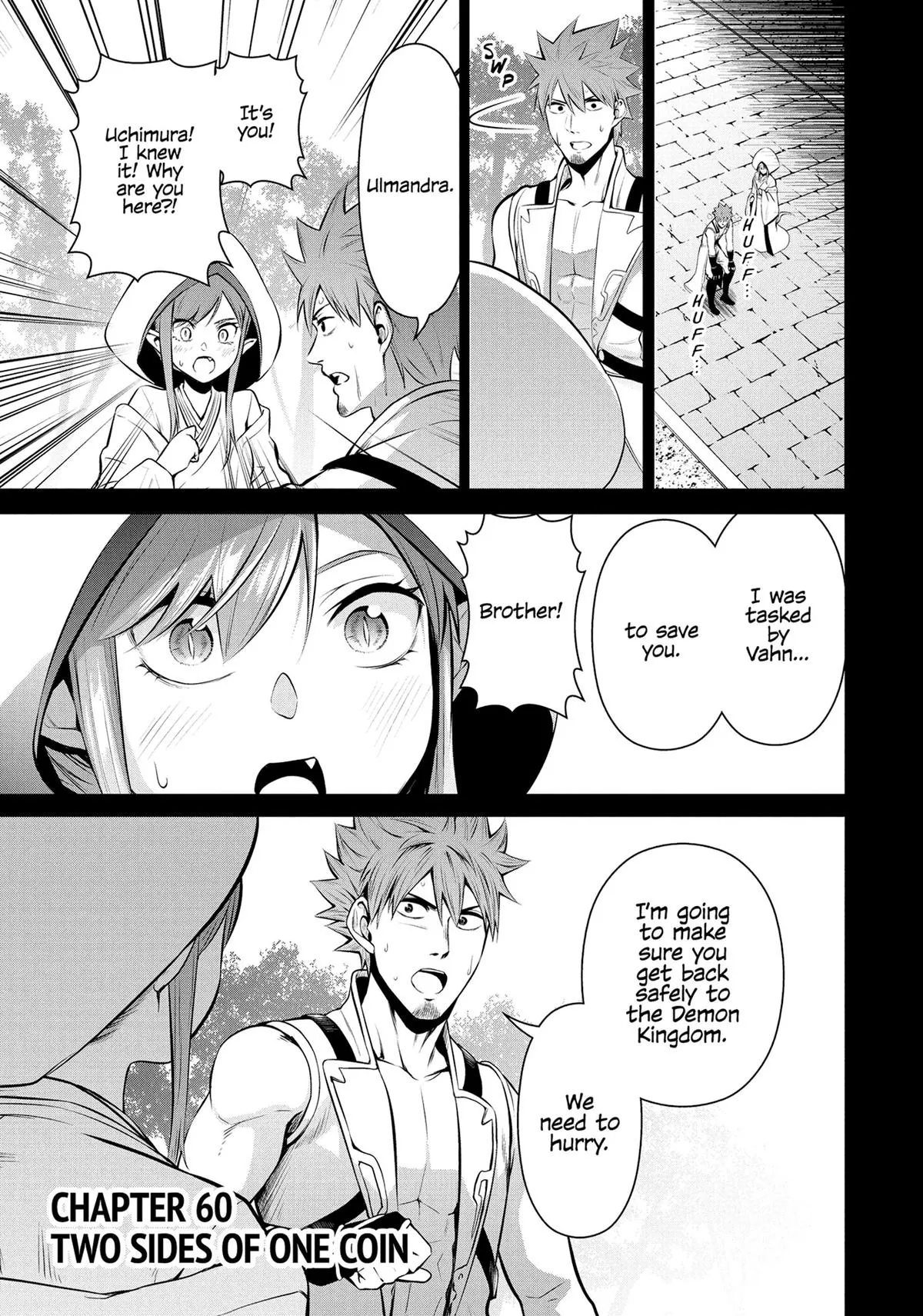 Read Salaryman ga Isekai ni Ittara Shitennou ni Natta Hanashi Chapter 60 Online