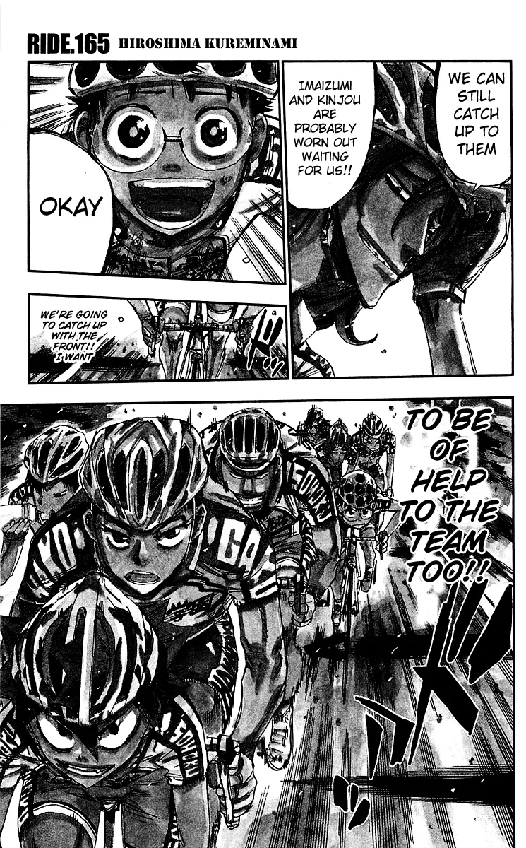 Read Yowamushi Pedal Chapter 165 - Hiroshima Kureminami Online