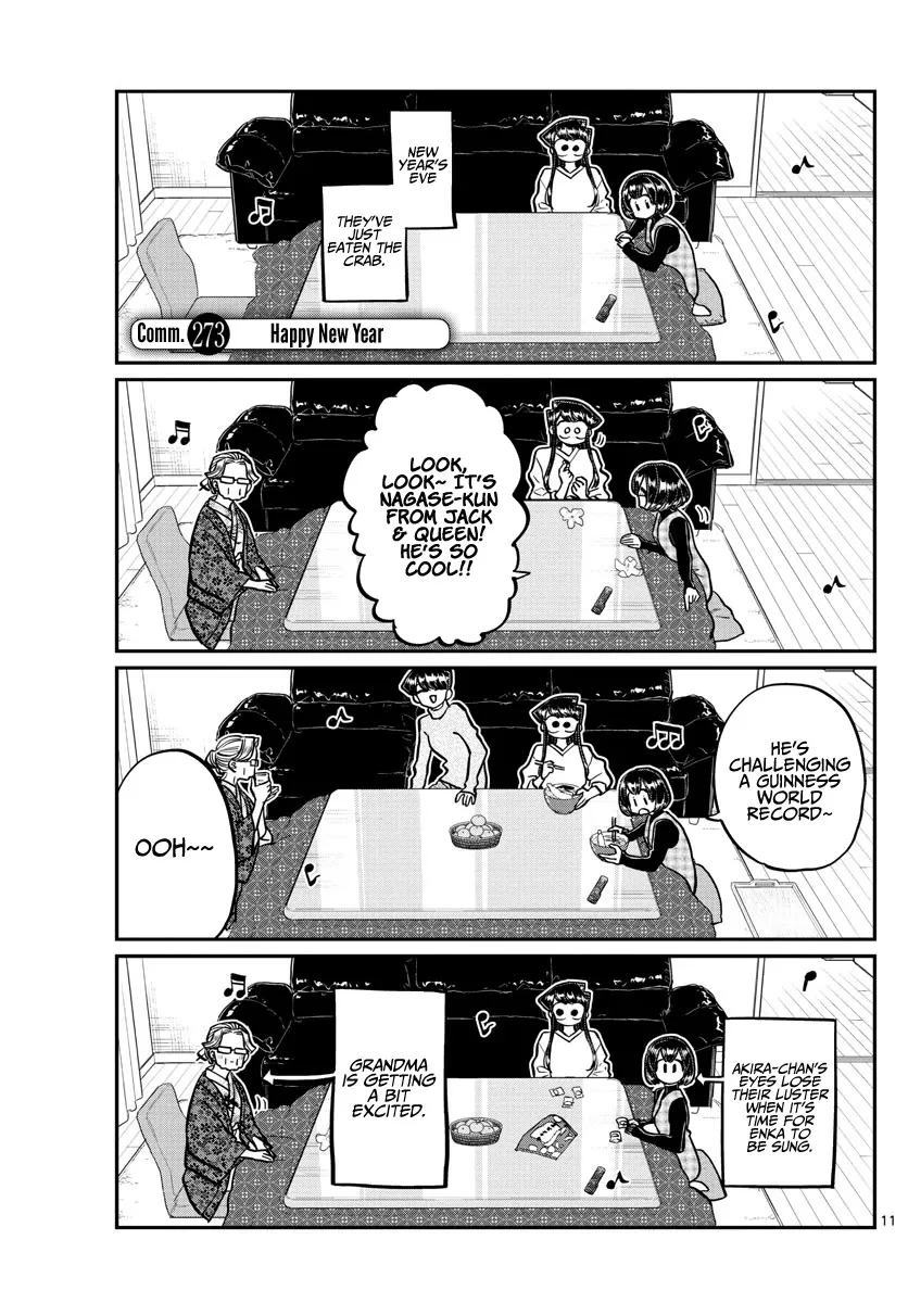 Read Komi-san wa Komyushou Desu Chapter 273 - Happy New Year Online