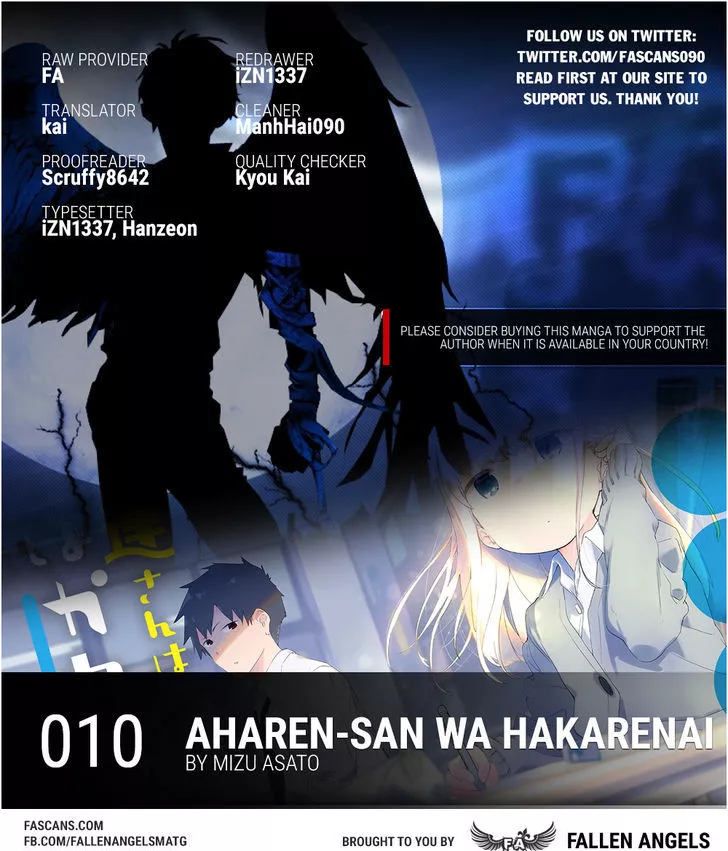 Read Aharen-san wa Hakarenai Chapter 10 Online