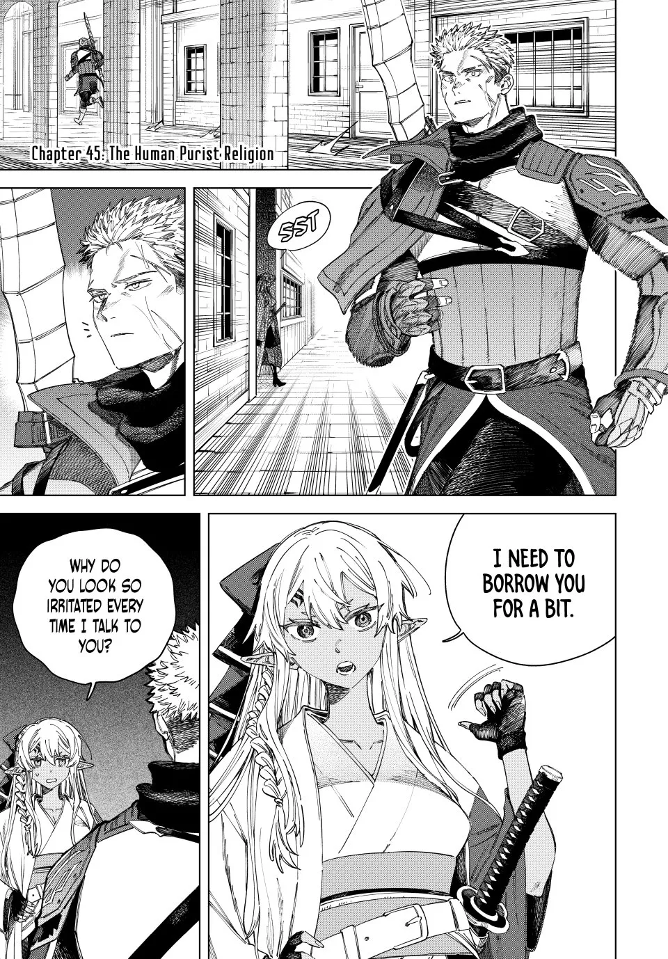 Read The Witch and the Mercenary Chapter 45 Online