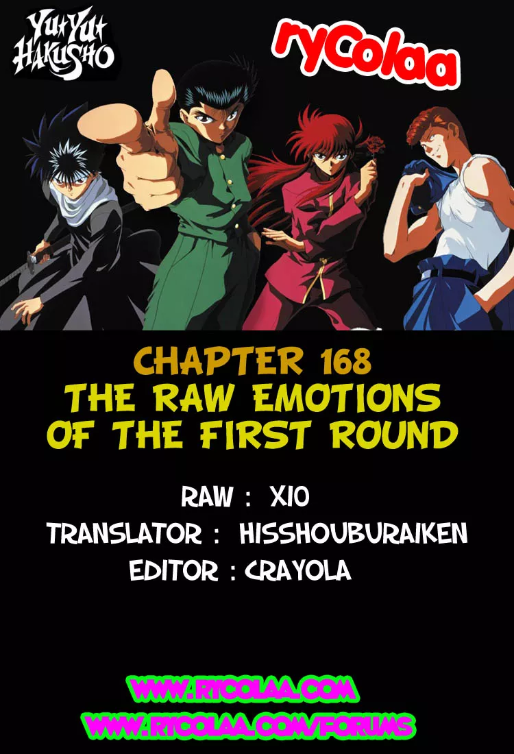 Read Yu Yu Hakusho Chapter 168 Online