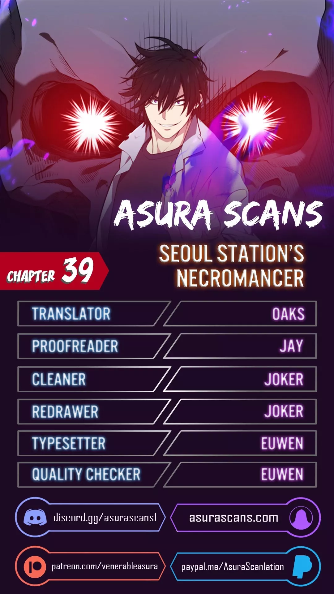 Read Seoul Station’s Necromancer Chapter 39 Online