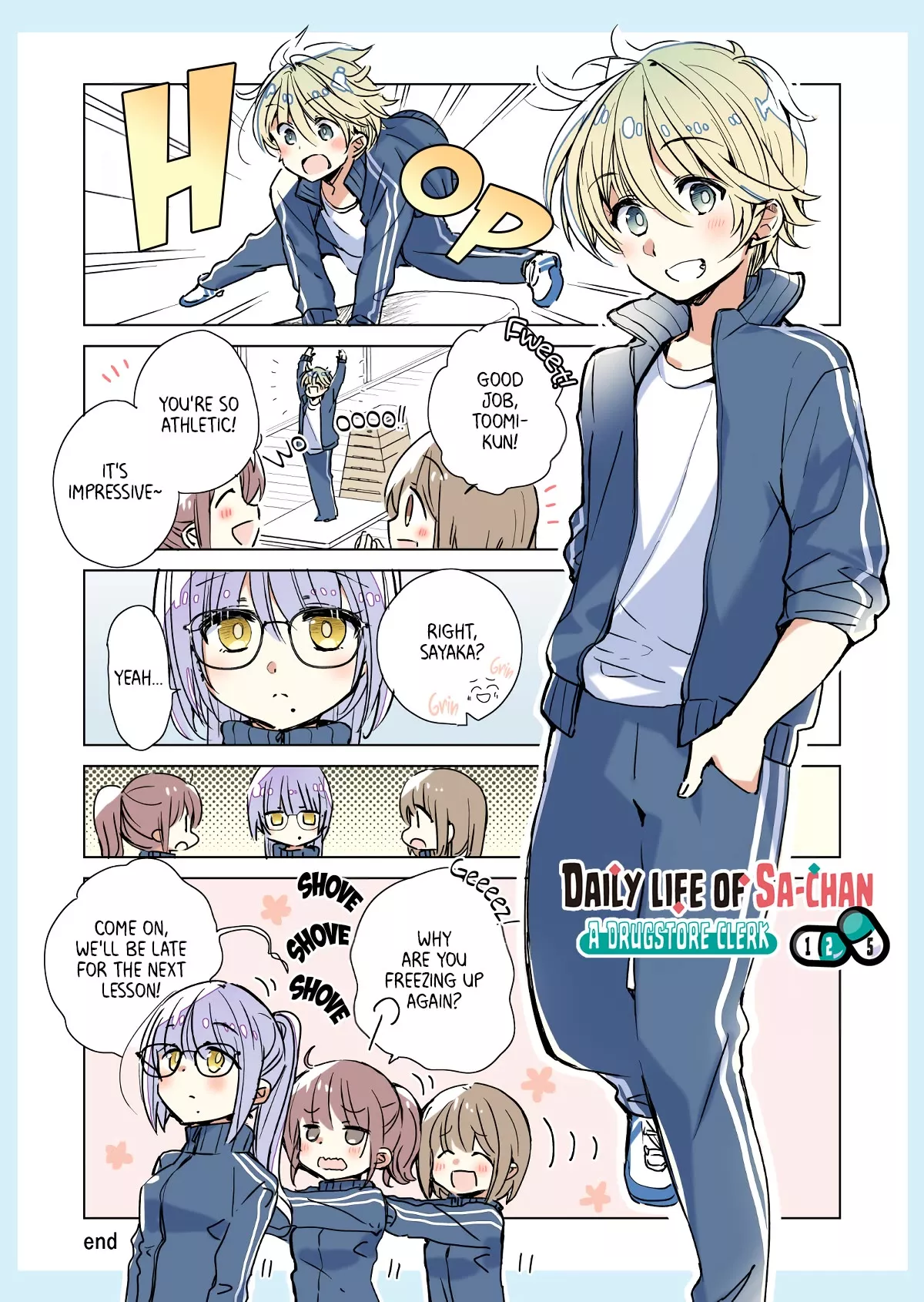 Read Daily Life of Sa-chan, a Drugstore Clerk Chapter 12.5 Online