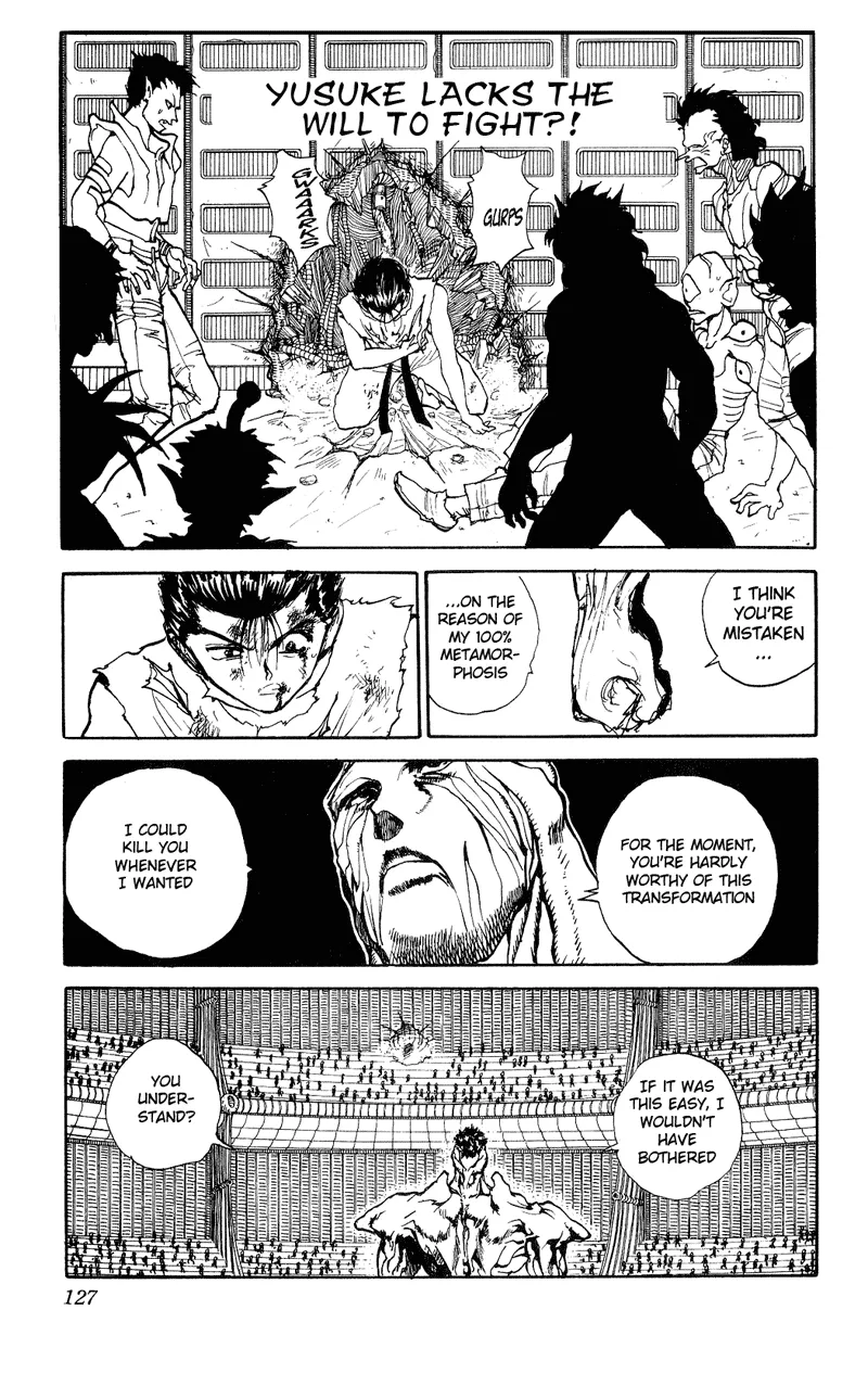 Read Yu Yu Hakusho Chapter 107 Online