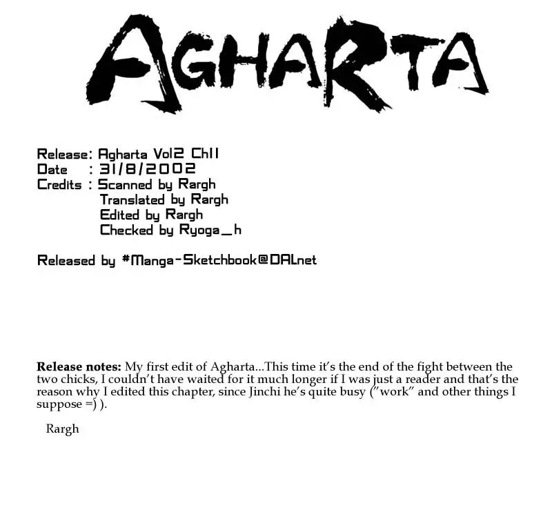 Read Agharta Chapter 11 Online