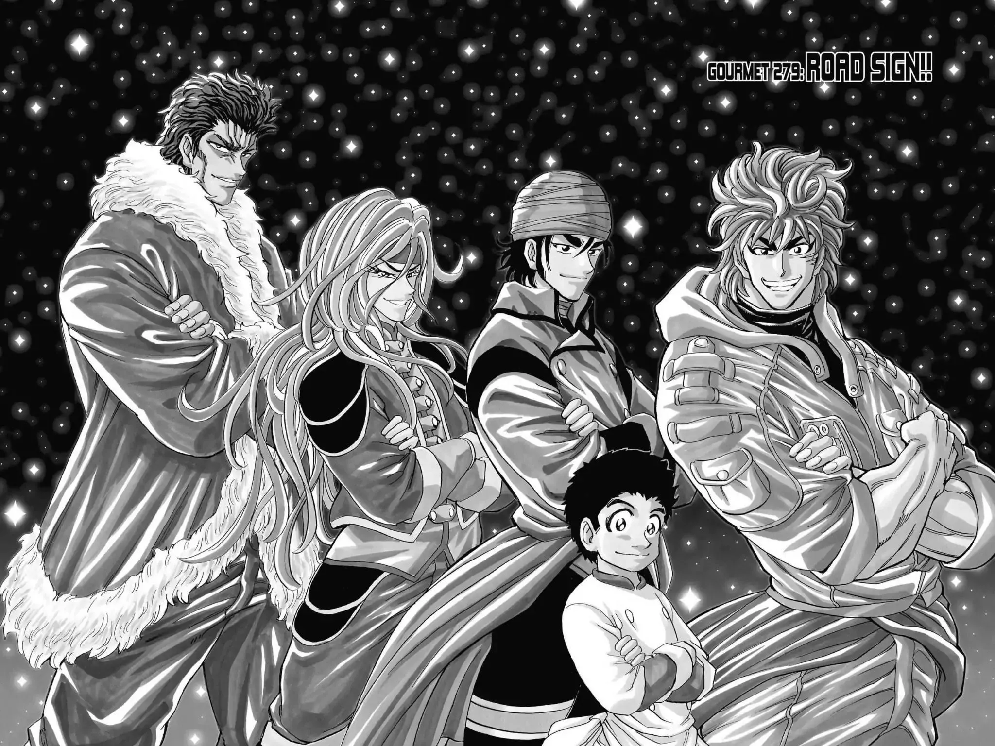 Read Toriko Chapter 279 - Vol.31 Gourmet 279: Road Sign!! Online