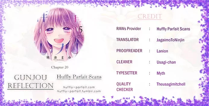 Read Gunjou Reflection Chapter 20 Online