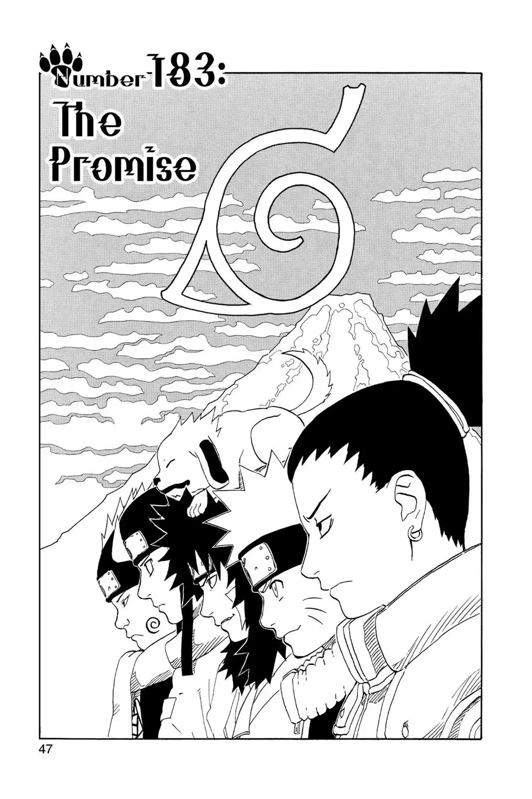 Read Naruto Chapter 183 - The Promise Online