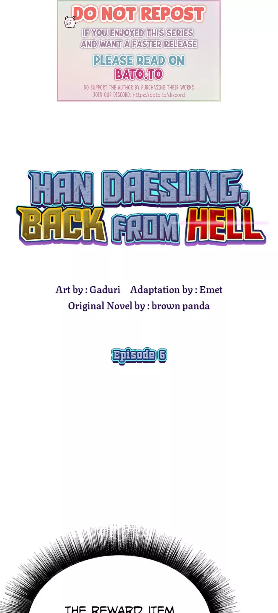 Read Han Daesung, Back From Hell Chapter 6 Online