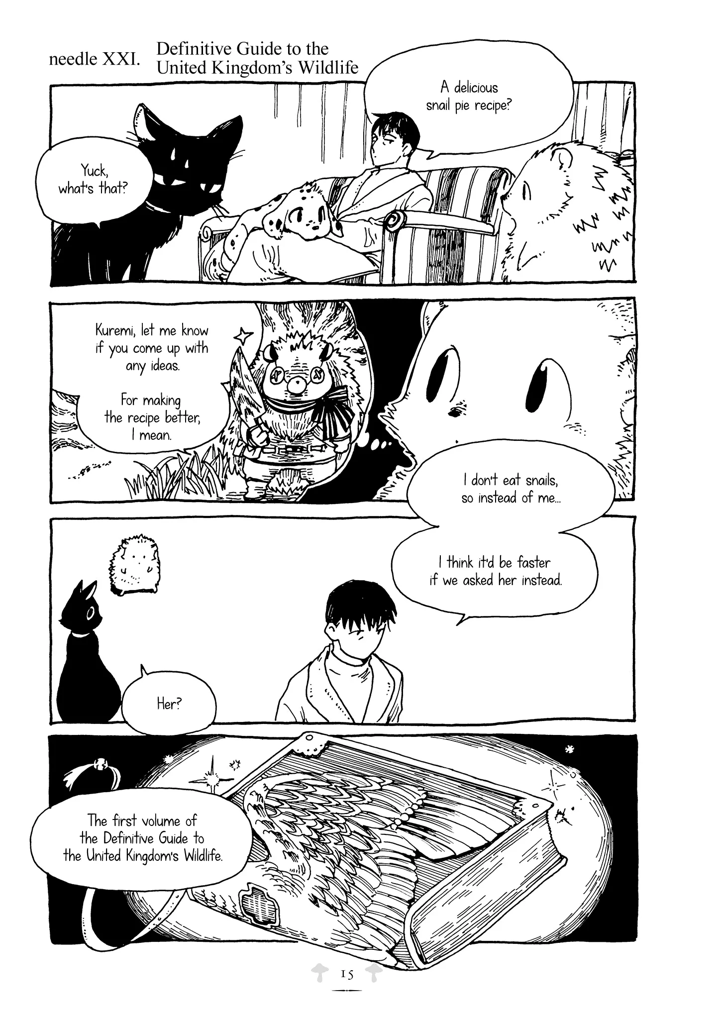 Read Haritoge Clemmie to Ou no Ie Chapter 21 - Definitive Guide to the United Kingdom's Wildlife Online