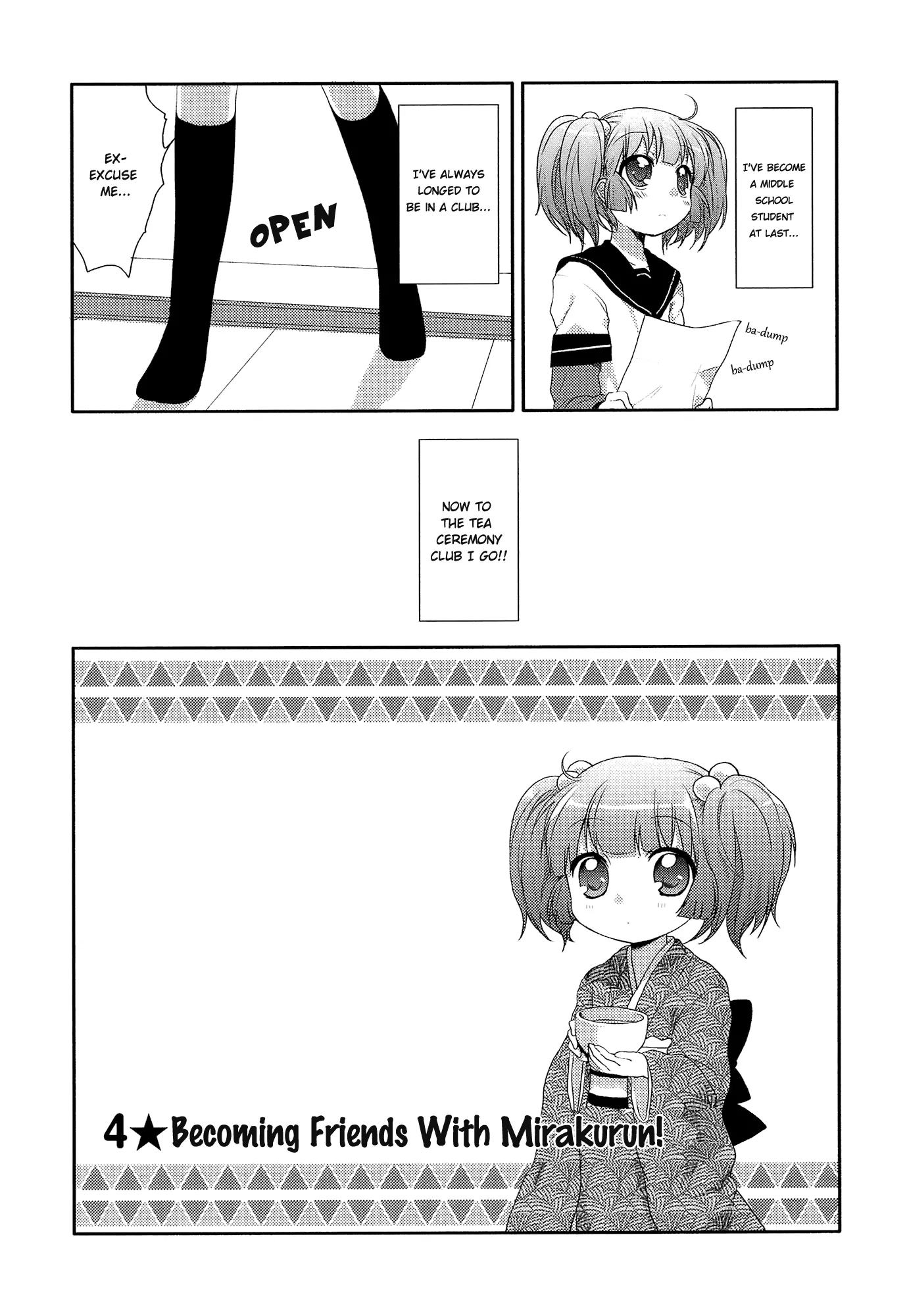 Read Yuru Yuri Chapter 4 - Becoming Friends With Mirakurun! Online