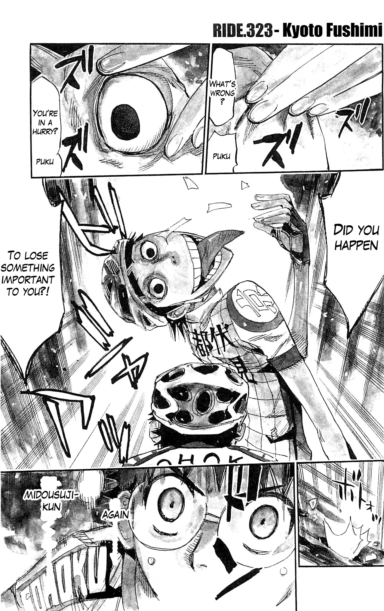 Read Yowamushi Pedal Chapter 323 - Kyoto fushimi Online