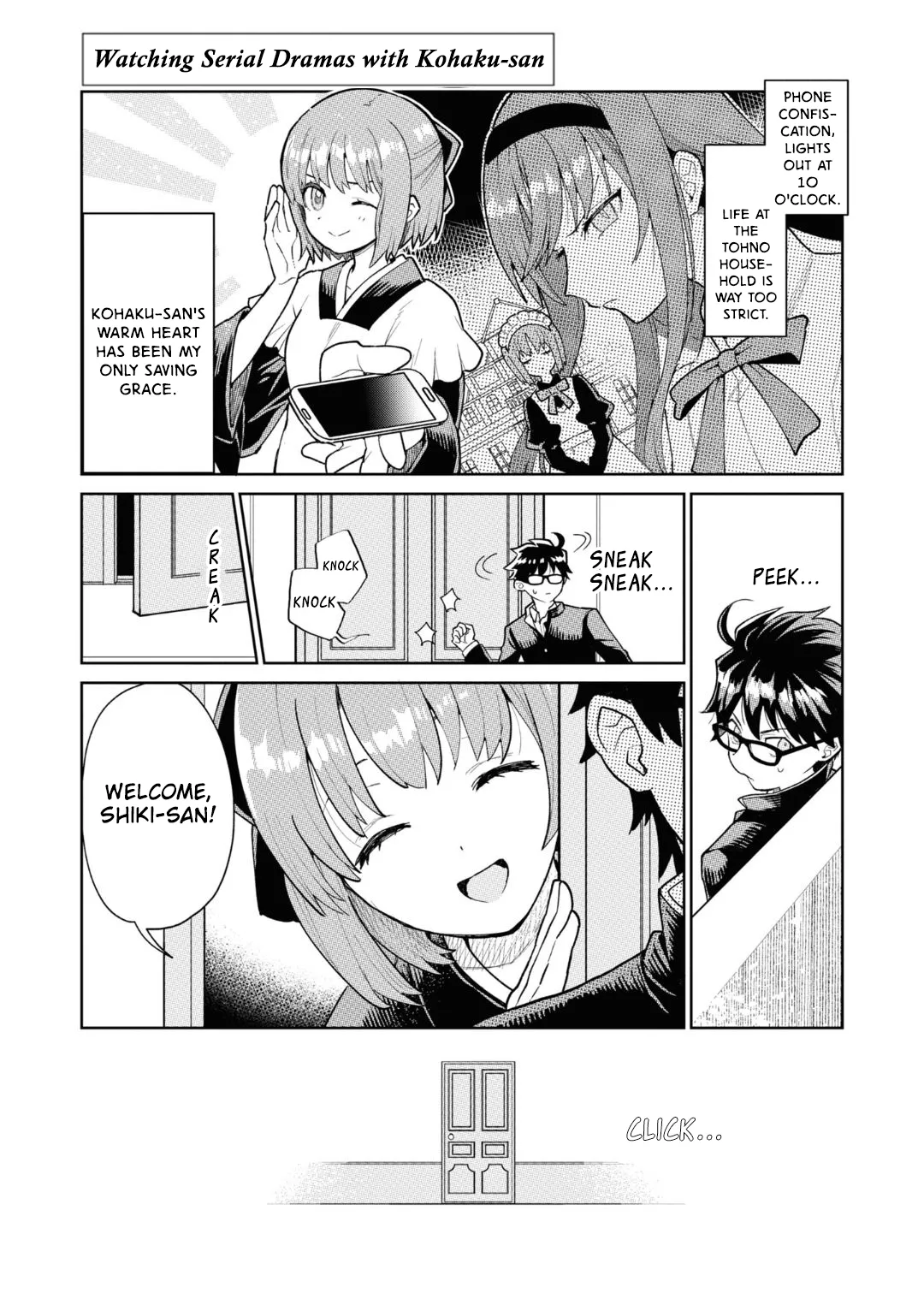 Read Tsukihime -A piece of blue glass moon- Comic Anthology Chapter 11 - Watching Serial Dramas with Kohaku-san (Ashida Yuri) Online
