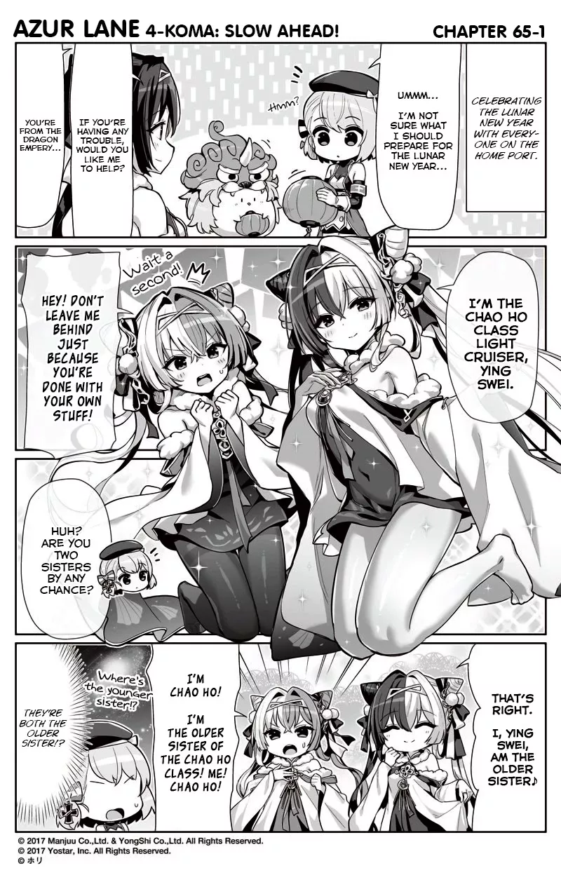 Read Azur Lane 4-koma: Slow Ahead Chapter 65 Online