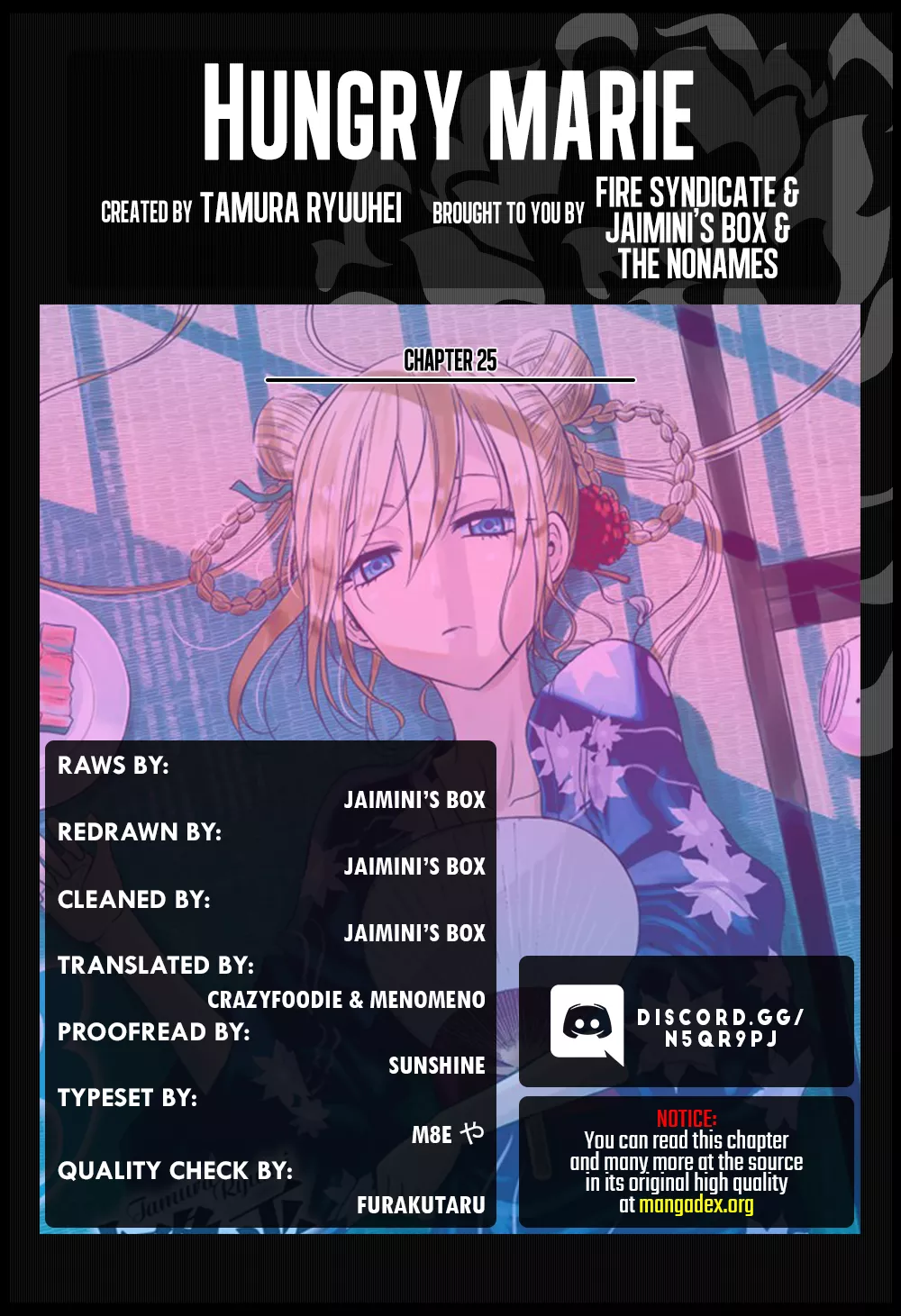 Read Hungry Marie Chapter 25 - As frivolous as anyone Online