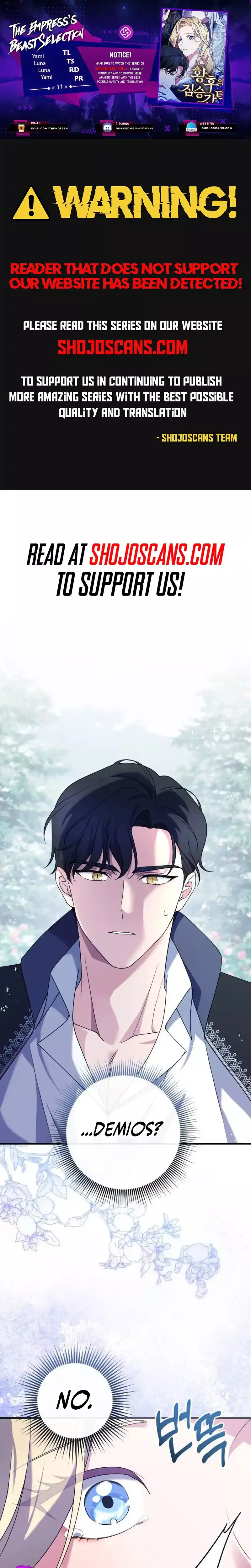 Read The Empress’s Beast Selection Chapter 11 Online