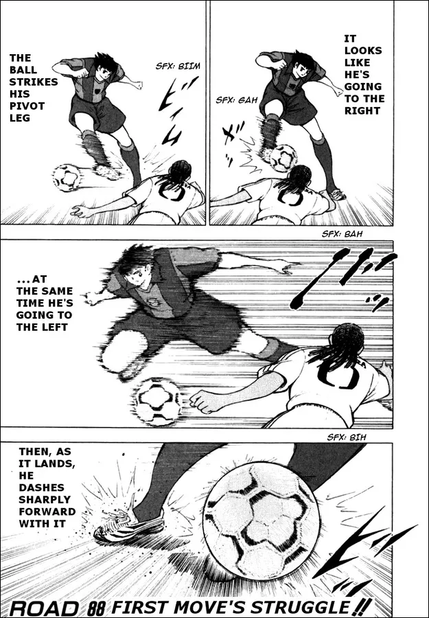 Read Captain Tsubasa Road to 2002 Chapter 88 - First Move's Struggle!! Online