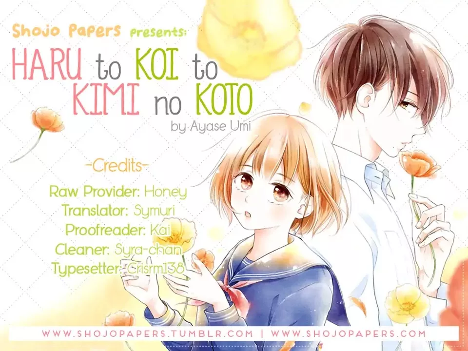 Read Haru to Koi to Kimi no Koto Chapter 4 Online
