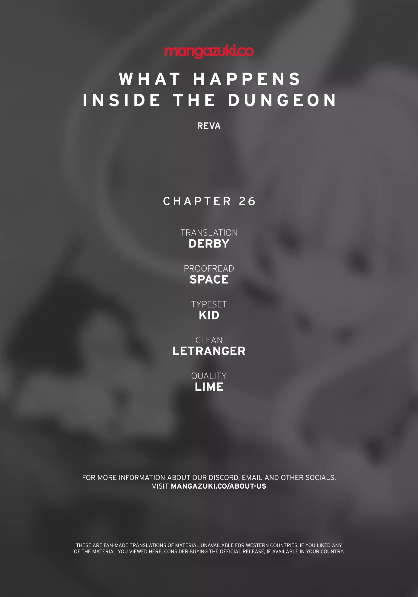 Read What Happens Inside the Dungeon Chapter 26 Online
