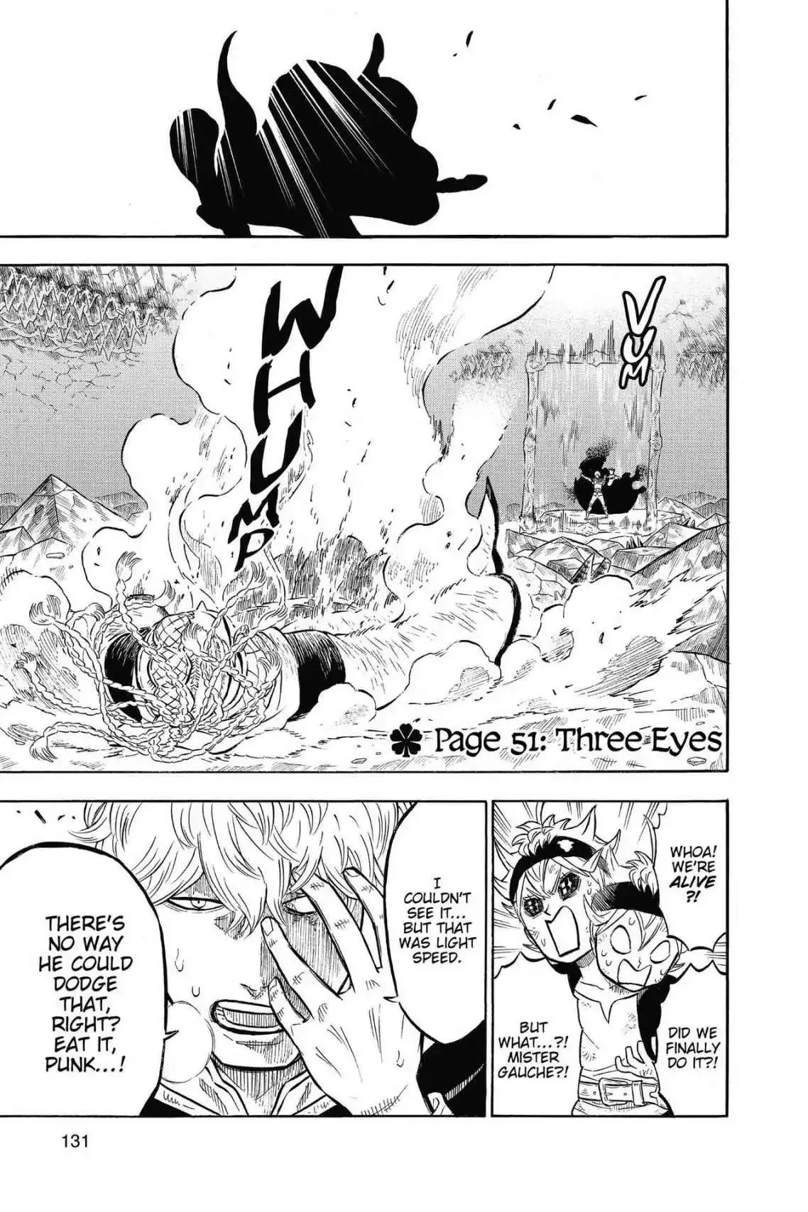 Read Black Clover Chapter 51 - Vol.6 Page 51: Three Eyes Online