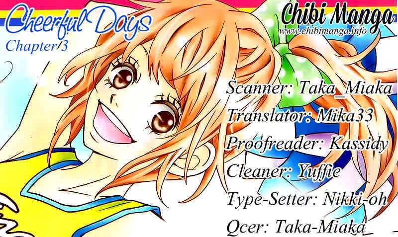 Read Cheerful Days Chapter 3 Online