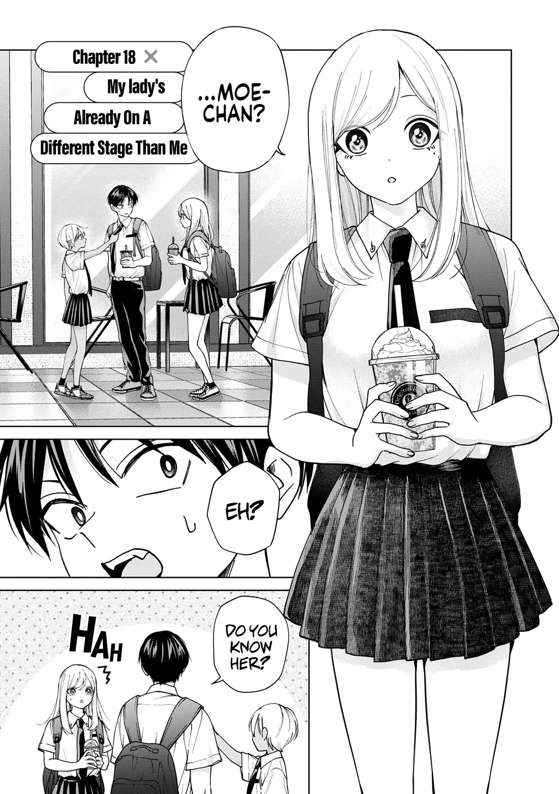 Read Kusunoki-san Failed to Debut in High School Chapter 18 - My lady's already on a different stage than me Online