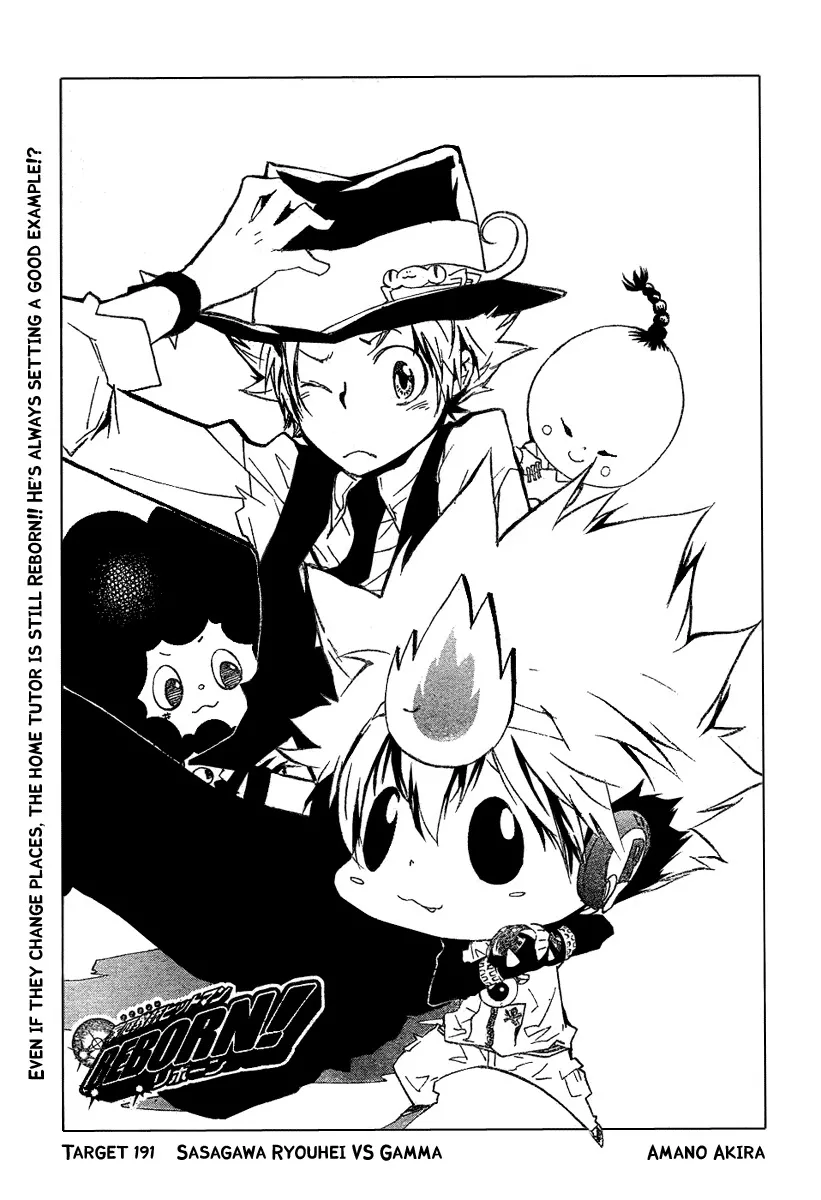 Read Katekyou Hitman Reborn! Chapter 191 - Sasagawa Ryohei vs. Gamma Online