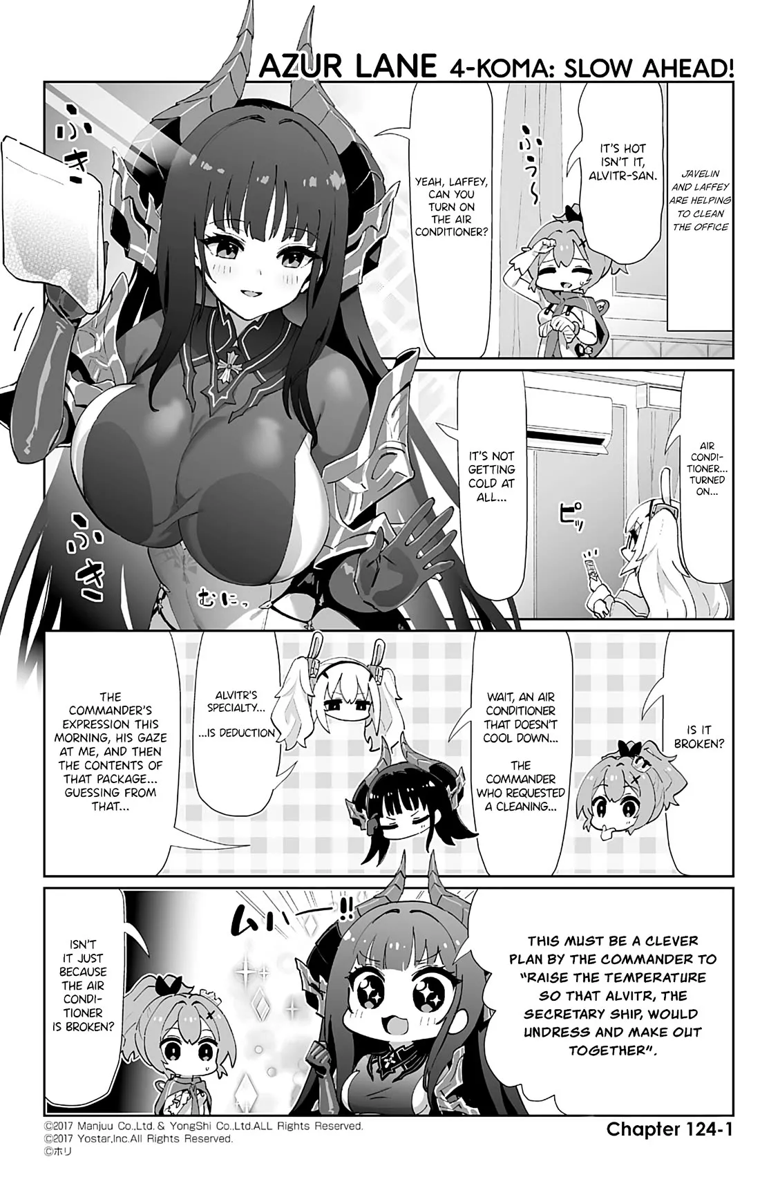 Read Azur Lane 4-koma: Slow Ahead Chapter 124 - Alvitr Online