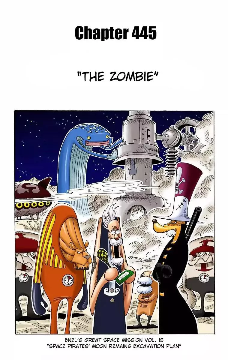 Read One Piece Chapter 445 - The Zombie Online