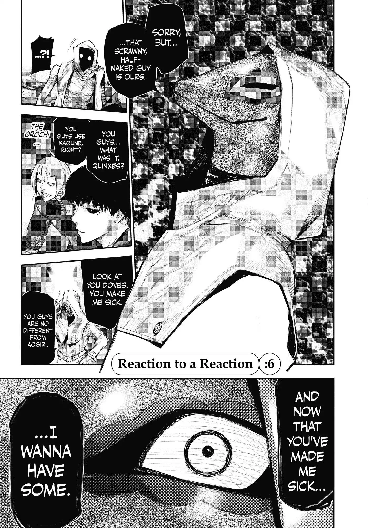 Read Tokyo Ghoul:re Chapter 6 - Reaction To A Reaction Online