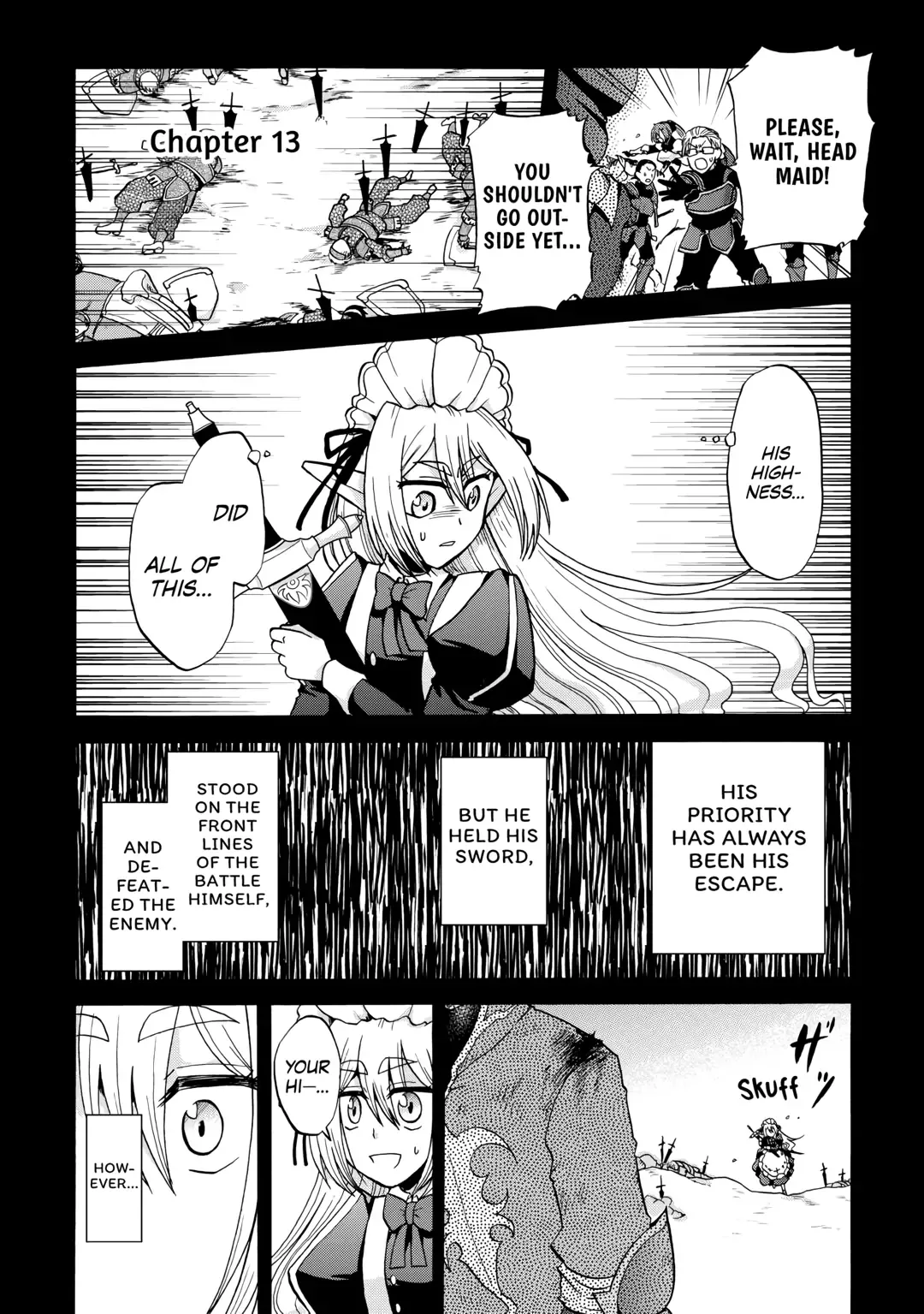 Read Zense wa Kentei. Konjou Kuzu Ouji Chapter 13 Online