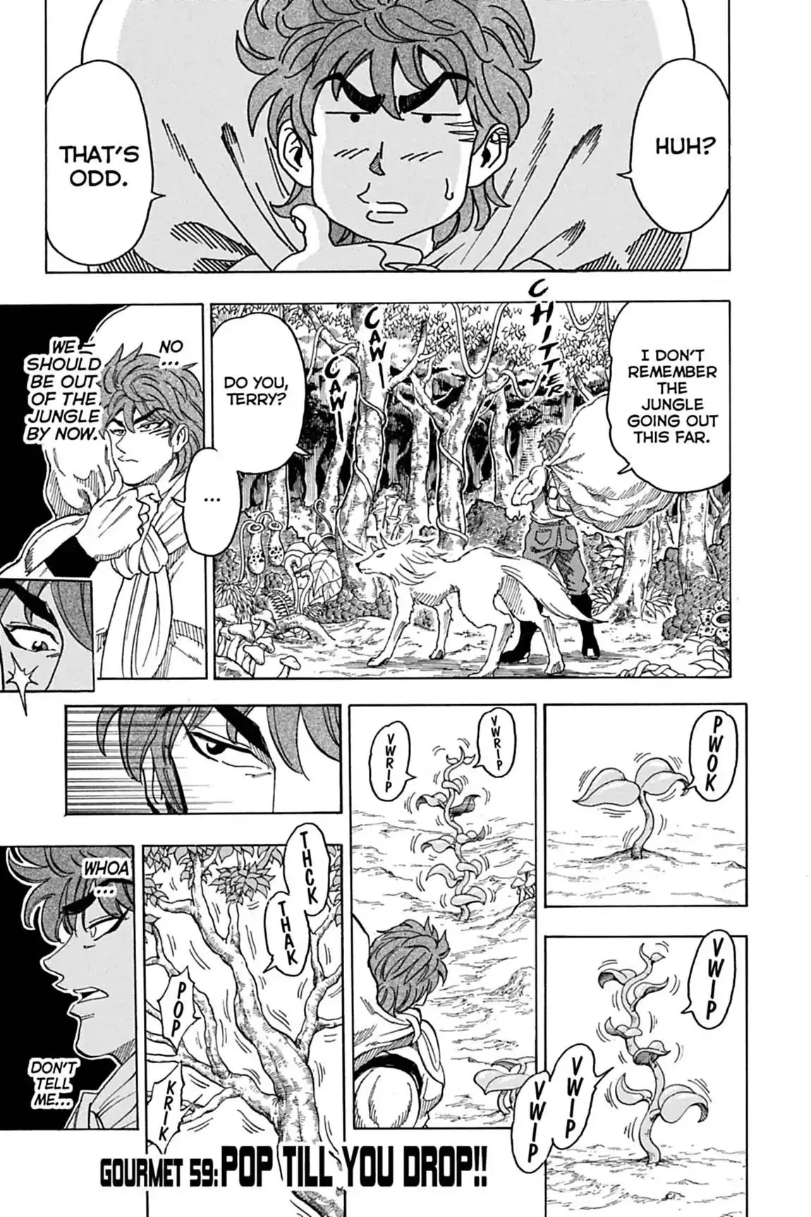 Read Toriko Chapter 59 - Vol.7 Gourmet 59: Pop Till You Drop!! Online