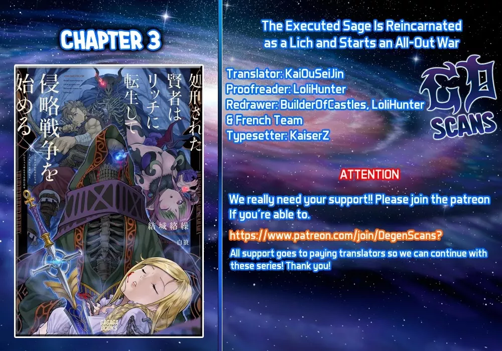 Read The Executed Sage is Reincarnated as a Lich and Starts an All-Out War Chapter 3.1 - Immortal Evil Online