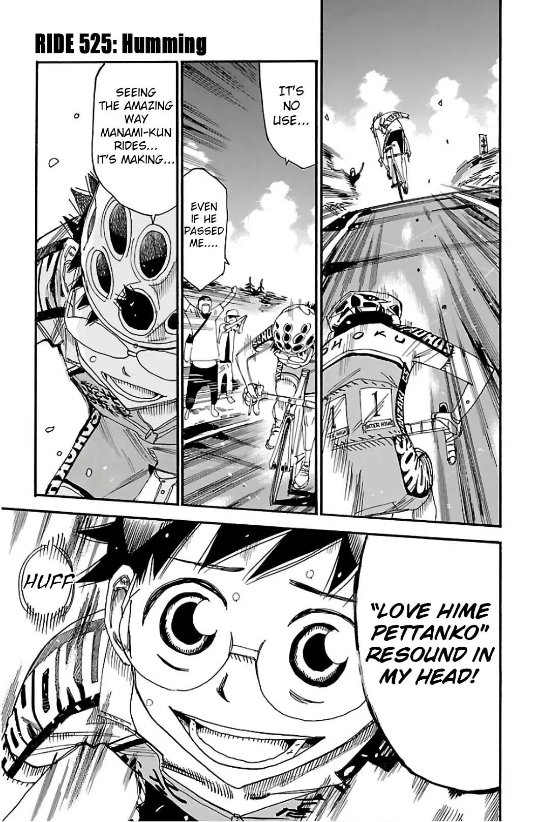 Read Yowamushi Pedal Chapter 525 - Humming Online
