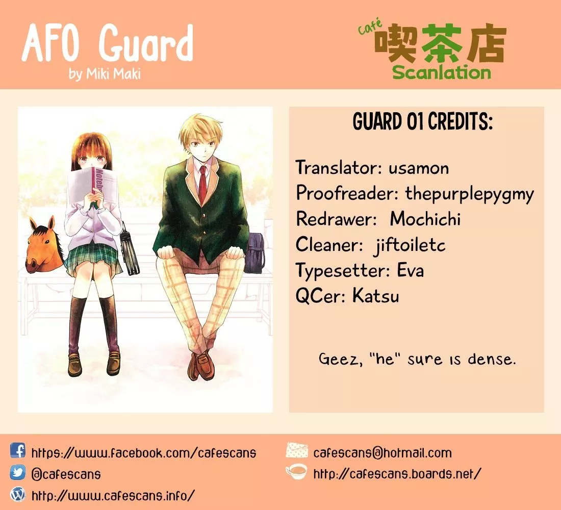 Read Afo Guard Chapter 1 Online