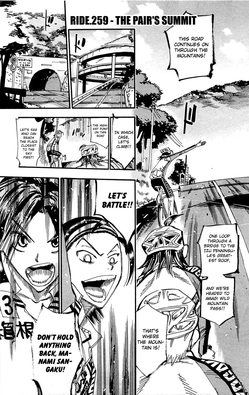 Read Yowamushi Pedal Chapter 259 - The Pair's Summit Online