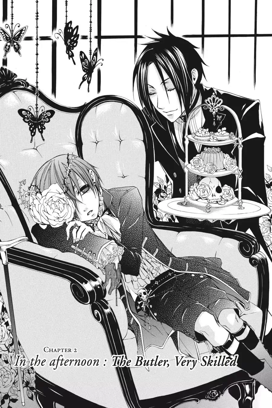 Read Kuroshitsuji Chapter 2 - In the afternoon: The Butler, Very Skilled Online