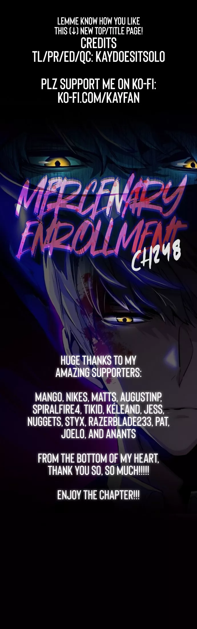 Read Mercenary Enrollment Chapter 248 Online