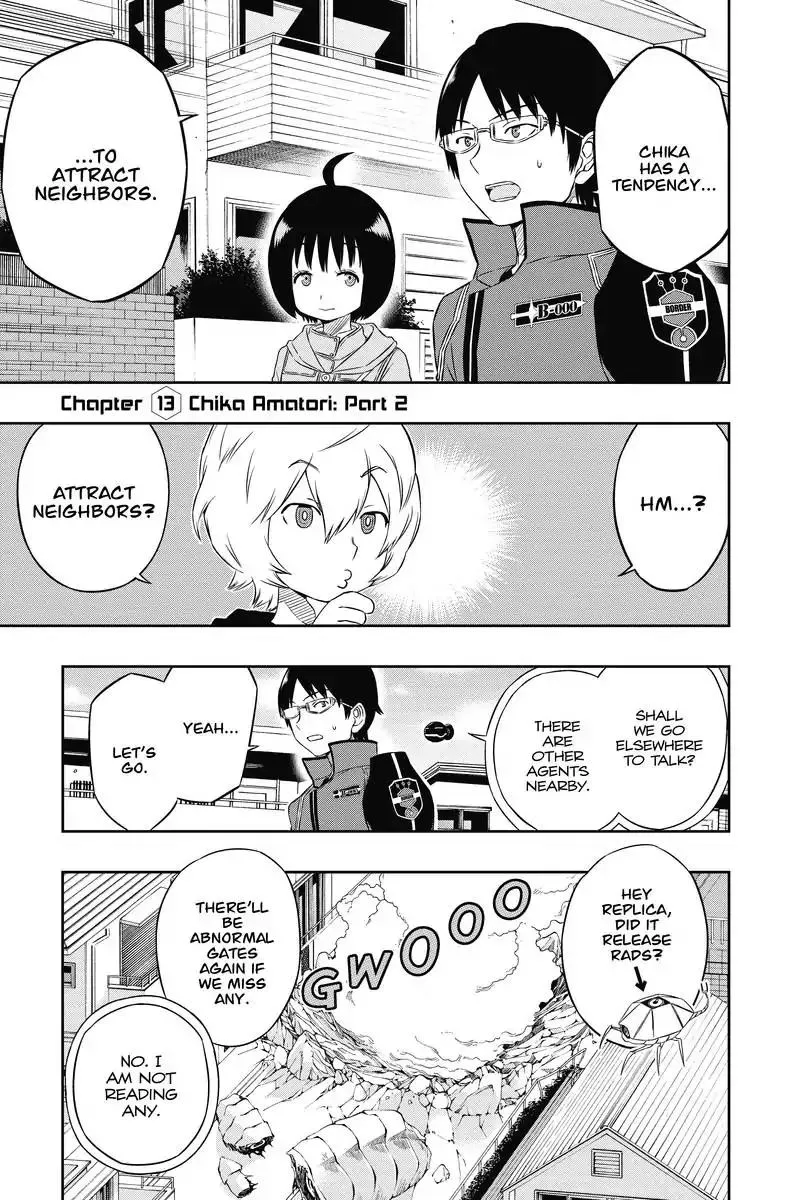 Read World Trigger Chapter 13 - Chika Amatori: Part 2 Online