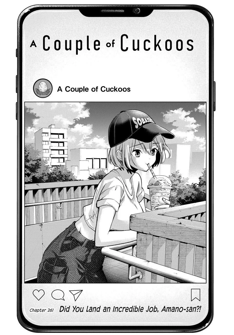 Read The Cuckoo’s Fiancee Chapter 261 - Did You Land an Incredible Job, Amano-san?! Online