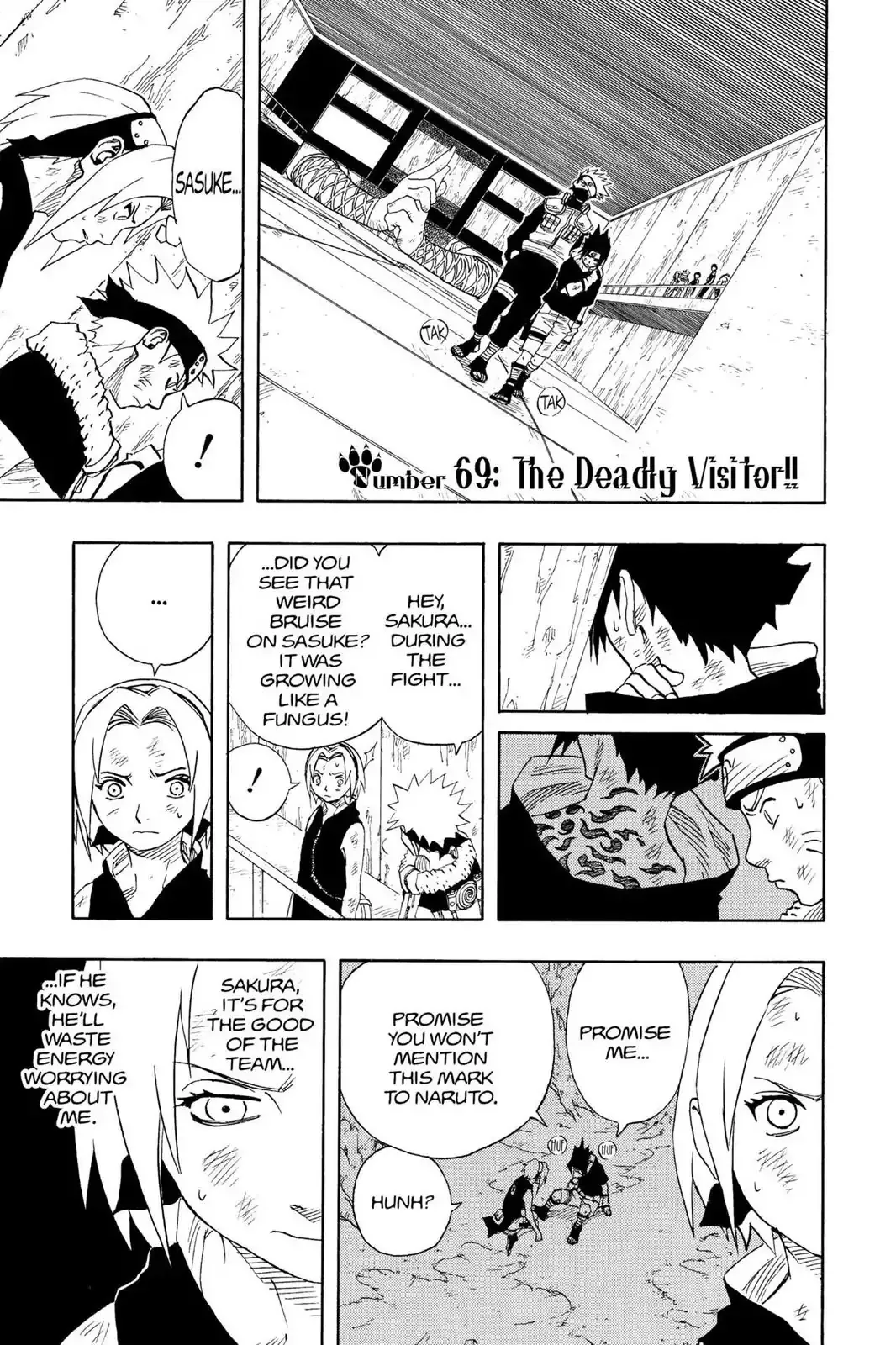 Read Naruto Chapter 69 - The Deadly Visitor!! Online